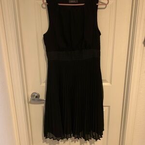 George Elegant Black Midi Dress